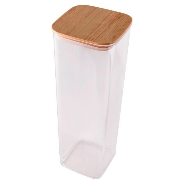 Pote Hermético Quadrado 1,7 Litros Clink