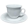 Jogo de Xícaras Colonial em Cerâmica 250 ml Branco – Scalla - 2