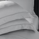 Ver imagem 3 de Jogo de Cama 4 Peças 400 Fios Bambu Bali Nature Prata Kacyumara - Casa k