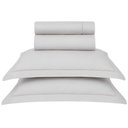 Ver imagem 1 de Jogo de Cama 4 Peças 400 Fios Bambu Bali Nature Prata Kacyumara - Casa k