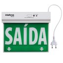 Ver imagem 2 de Placa De Sinalizaçao Led Saida Pas225 Dupla Face Intelbras PSA225