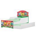 Ver imagem 6 de Bicama Infantil Futebol Meninos com Colchões Cama Auxiliar MDF Branco Cambel Móveis
