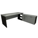 Ver imagem 4 de Mesa de Escritório em L 170cm Tampo 40mm Balcão e 3 Gavetas