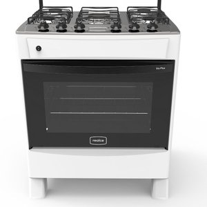 Fogão Iris Plus 5 Bocas Branco - Realce Íris Plus