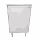 Ver imagem 3 de Armário com Bancada Balcão Multiuso Mdf Puxador Perfil 54cm