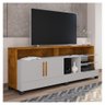 Rack Tv Taipe 65 Pol 2 Portas Off White Naturalle Bechara - 4