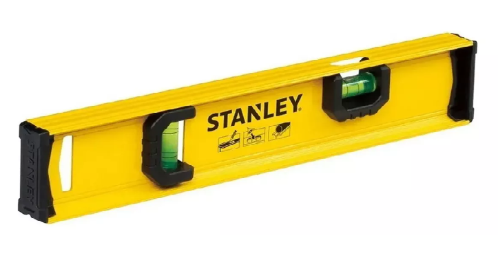 Nivel de Aluminio Stanley 12pol C/2bolhas - 1