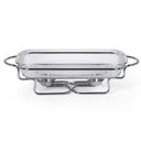 Ver mais imagens de Rechaud Aço Inox Service Retangular Gourmet Mix