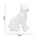 Ver imagem 5 de Escultura Decorativa Cachorro em Resina Branco Mate 26 cm - D’Rossi