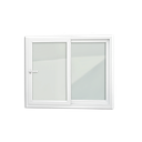 Ver imagem 1 de Janela PVC 2F.120 x 120 V.Liso c/Cremona Brimak