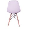 Kit 8 Cadeiras Charles Eames Eifell 130 Furadinha:Branca - 5