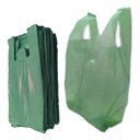 Ver imagem 1 de Sacola Plástica Reciclada Reforçada Verde 12kg + 1000 Sacola
