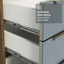 Ver imagem 6 de Armário de Cozinha Completa 190cm Lux Madesa Rustic Cinza