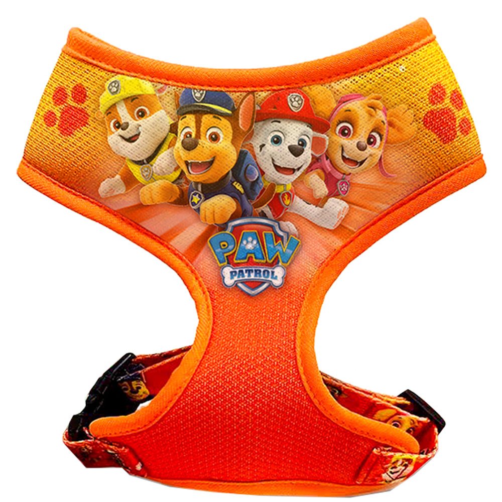 Coleira Roupinha Colete Peitoral Patrulha Canina para Cachorro Chalesco Paw Patrol Laranja - P - 2