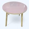 Mesa Redonda Infantil Rosa Indú ou Branca Fábrica de Casinha - 1