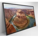 Ver imagem 3 de Quadro Horseshoe Bend Arizona - 120x80 Cm - Vidro Impresso