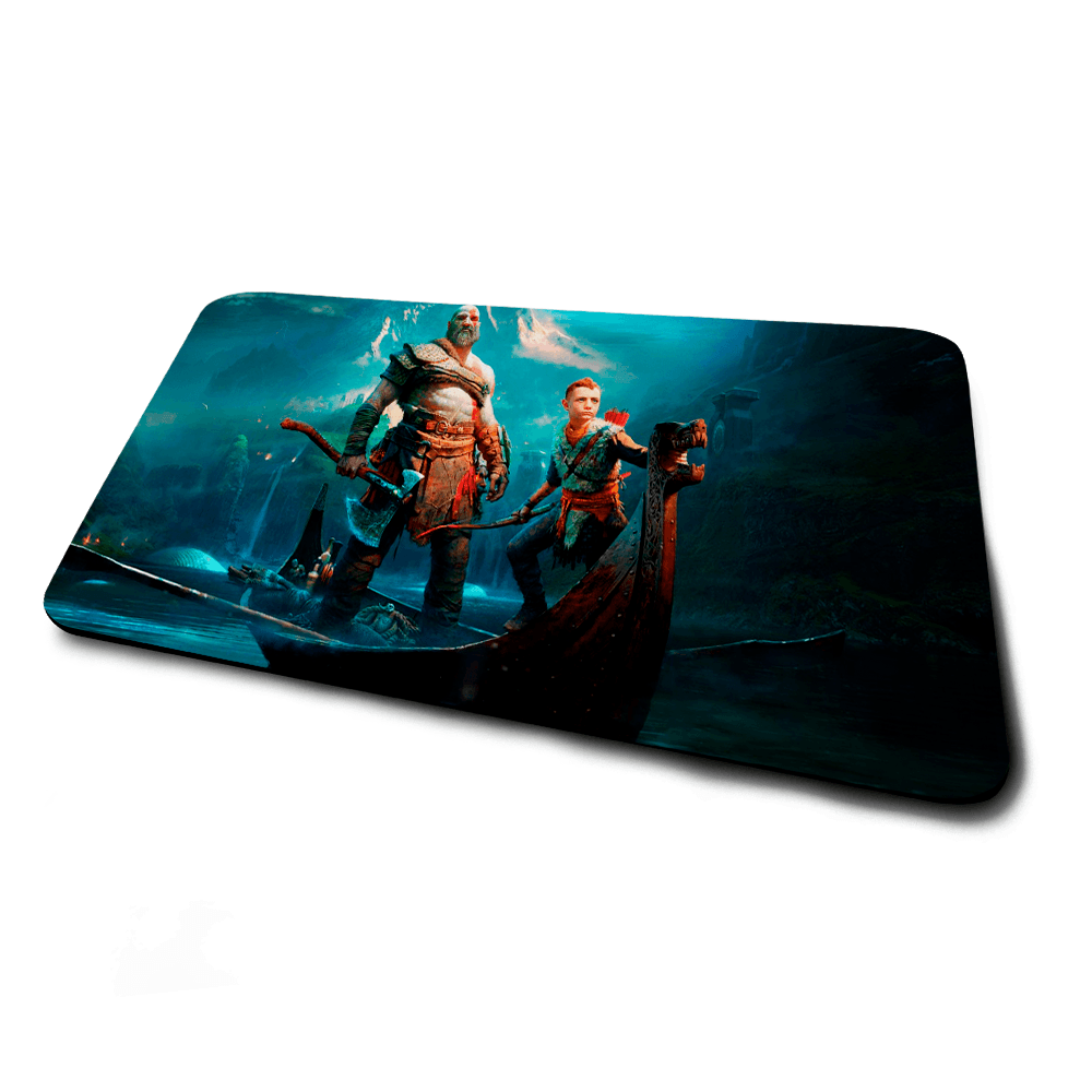 Mouse Pad Gamer God of War 4 Império da Impressão - 2