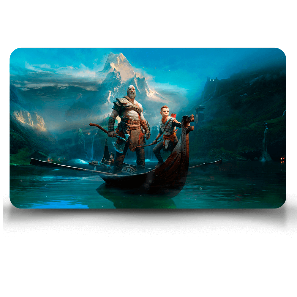 Mouse Pad Gamer God of War 4 Império da Impressão - 3