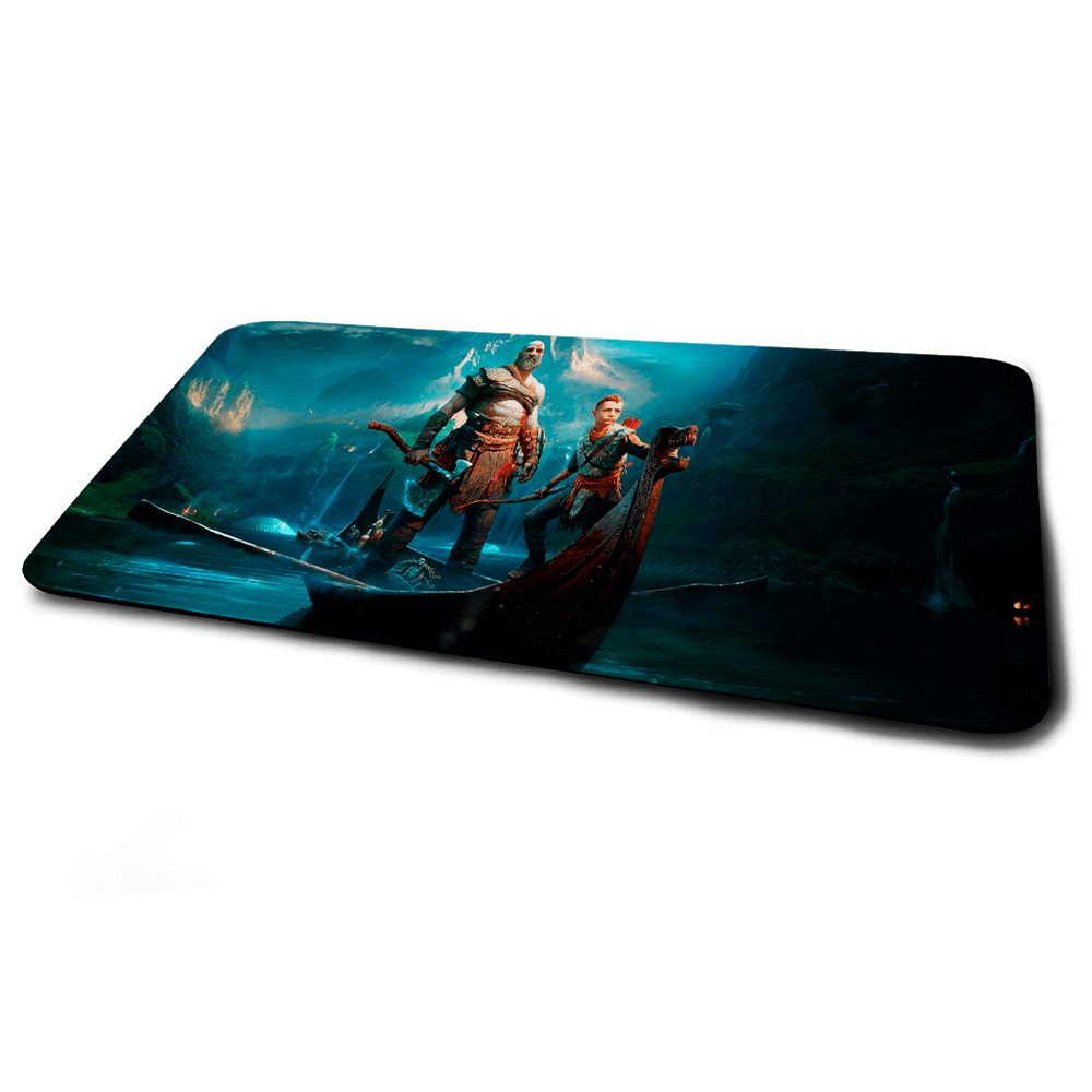 Mouse Pad Gamer God of War 4 Império da Impressão - 6