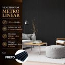 Ver imagem 4 de Painel Ripado de Poliestireno Liso Black 12,2x285cm Linha Clássica Graddus
