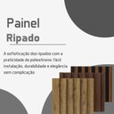 Ver imagem 6 de Painel Ripado de Poliestireno Liso Black 12,2x285cm Linha Clássica Graddus