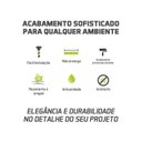 Ver imagem 5 de Painel Ripado de Poliestireno Liso Black 12,2x285cm Linha Clássica Graddus