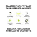 Ver imagem 5 de Painel Ripado de Poliestireno Liso Black 12,2x285cm Linha Clássica Graddus