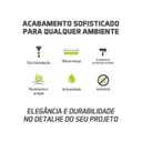 Ver imagem 5 de Painel Ripado de Poliestireno Liso Black 12,2x285cm Linha Clássica Graddus