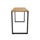 Ver imagem 6 de Conjunto Industrial 2 Peças 1 Escrivaninha e 1 Estante Porto Amadeirado