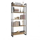 Ver imagem 4 de Conjunto Industrial 2 Peças 1 Escrivaninha e 1 Estante Porto Amadeirado