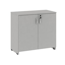 Armário para Escritório Baixo 2 Portas com Chave Web15 Espresso Móveis - 3