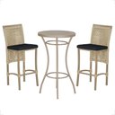 Ver imagem 1 de Mesa Bistro e 2 Banquetas Roma Fendi Corda Náutica 12 Rami