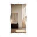 Ver imagem 1 de Espelho Orgânico Decorativo Grande 60x110cm - Mod. Paris Preto