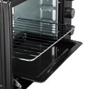 Ver mais imagens de Forno Elétrico Bancada Moob 50 Litros com Função Timer e Luz Interna - 127v