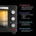 Ver imagem 6 de Forno Elétrico Bancada Moob 50 Litros com Função Timer e Luz Interna - 127v