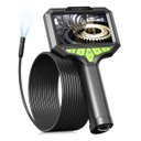 Ver imagem 1 de Sonda 10m Recarregavel Boroscopio com Tela Câmera de Inspeção 1080p Endoscopio com Cartão 64gb