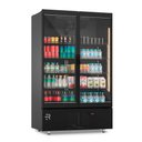 Ver imagem 2 de Visa Cooler Premium Multiuso 2 Portas Vidro Aquecido Inverter Preto/preto Vcmpr2p 220v - Refrimate