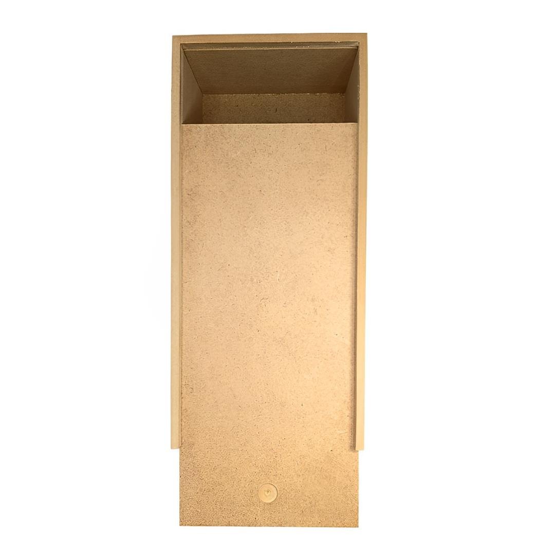 Caixa Madeira Mdf C/ Tampa Deslizante 52,5cm X 19,5cm - 2