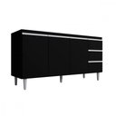 Ver imagem 4 de Balcão Gabriela 150cm 3 Portas e 1 Gaveta-ajl Móveis