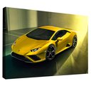 Ver imagem 1 de Quadro Decorativo Lamborghini Huracan Amarela
