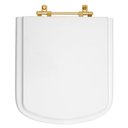 Ver imagem 1 de Assento Sanitário Poliéster Bali Branco para Vaso