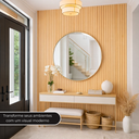 Ver imagem 6 de Kit 20 Painéis Ripados Slim 20x3m Decorativo