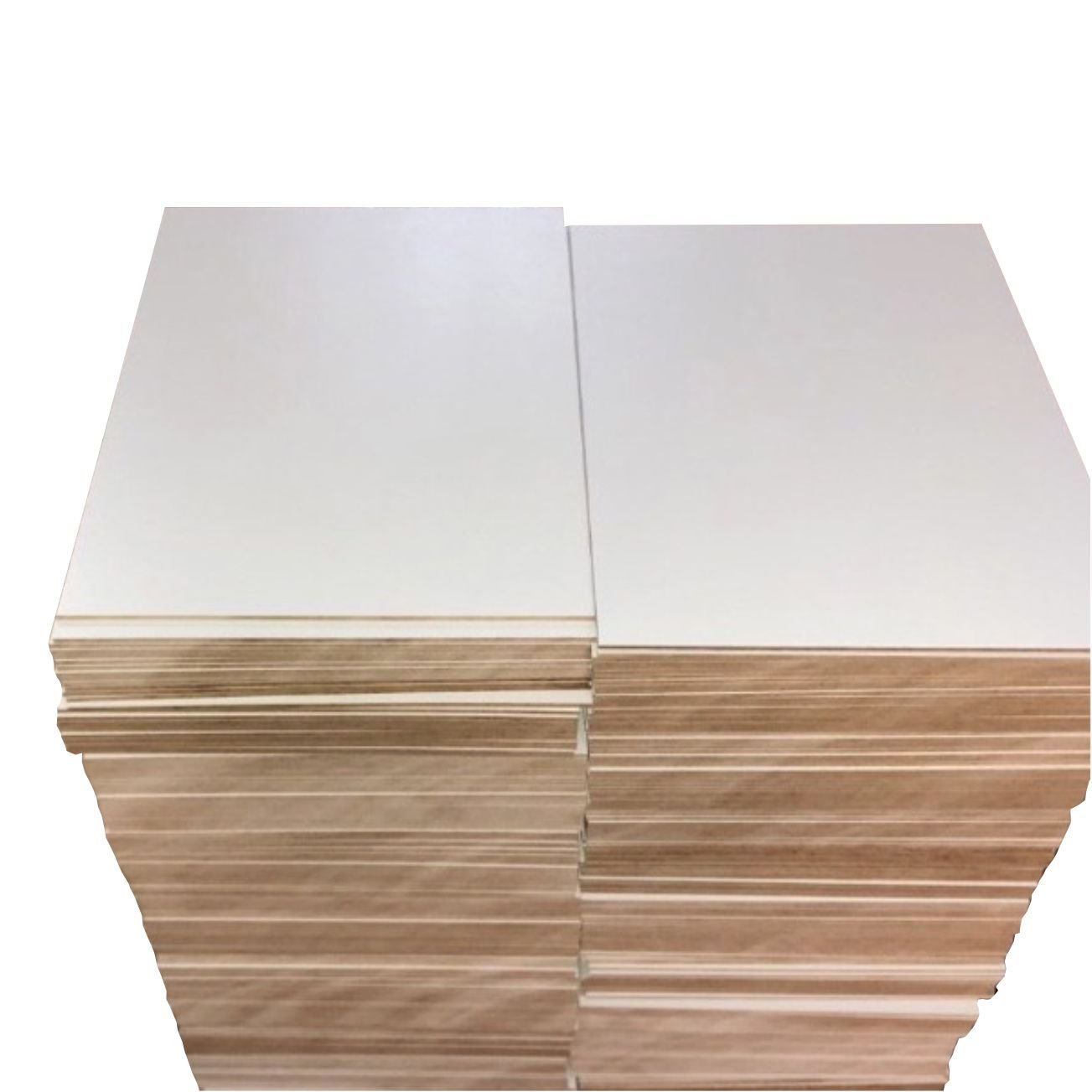 Chapa Mdf Branco 3mm Placa 21x29,7 Cm A4 para Artesanato Adesivo 10 Unidades - 4