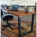Ver imagem 1 de Mesa de Escritório Mdf Me-02 Mobbili Rose