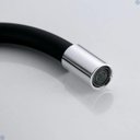 Ver imagem 2 de Torneira Gourmet Cozinha Flexível de Parede Preta