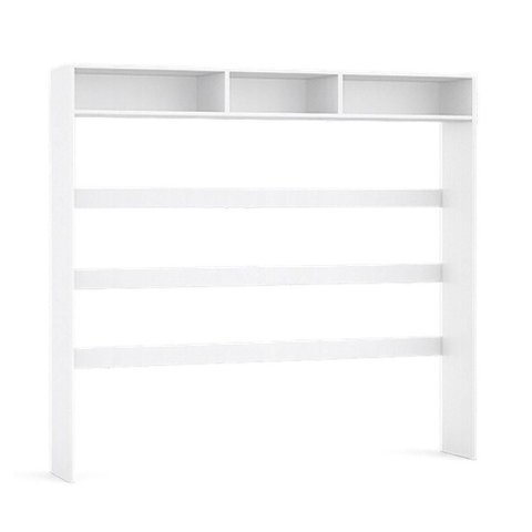 Nicho para Embutir Essenza sem Porta sem Gavetas MDF 15mm 165cm Branco