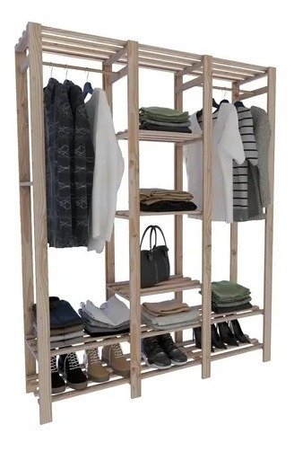 Estante Vertical Organizadora Moderno 140x170cm Prateleira Organizador Technox - 4