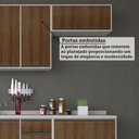 Ver imagem 6 de Cozinha Modulada Compacta 4 Peças com Tampo Linea Luciane Móveis
