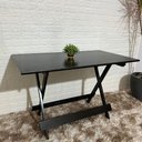Ver imagem 3 de Mesa Dobrável 120x70 Paraná:preto