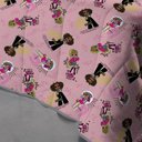 Ver imagem 3 de Edredom Solteiro Portallar Malha Misto L.O.L Glam 150m x 220 Cinza
